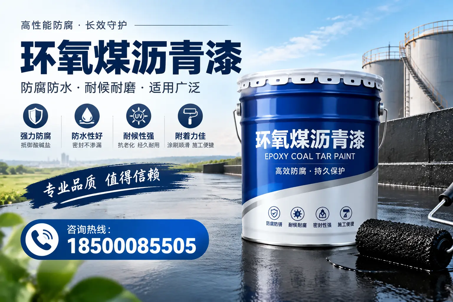环氧煤沥青漆与油漆的区别,烟台消费者最关心的问题